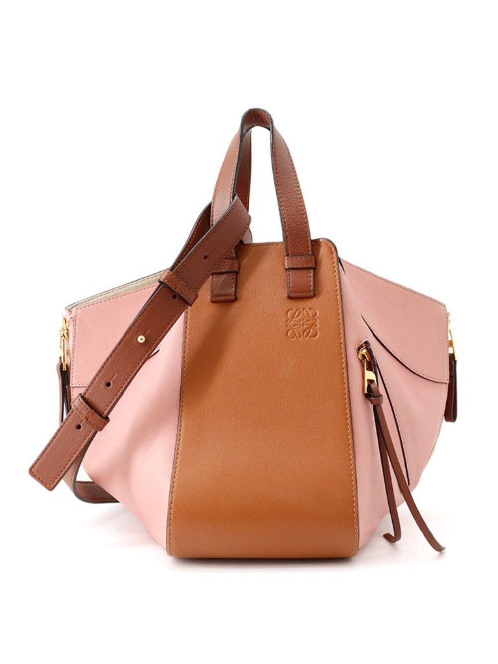 Loewe Hammock Small Grain Calf Leather 2-Way Shoulder Bag